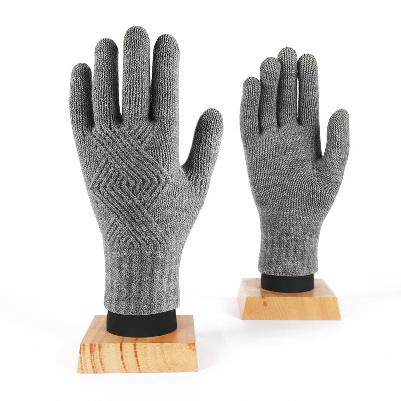 Wool Knitted Gloves Winter