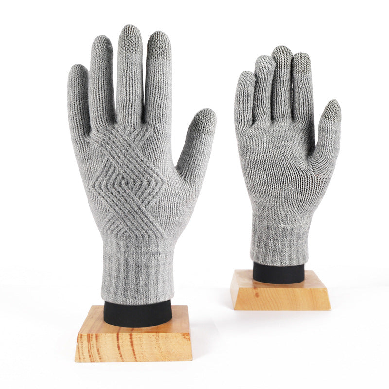 Wool Knitted Gloves Winter
