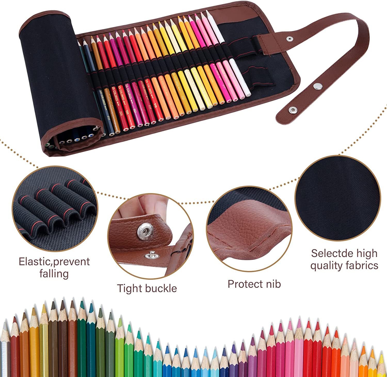 48 Water-soluble Colouring Pencils