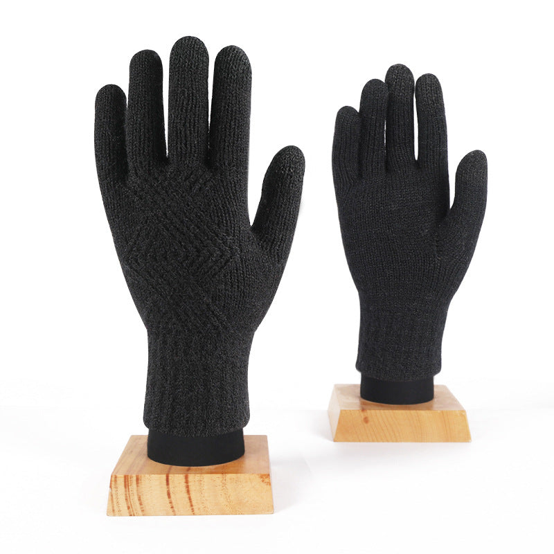Wool Knitted Gloves Winter