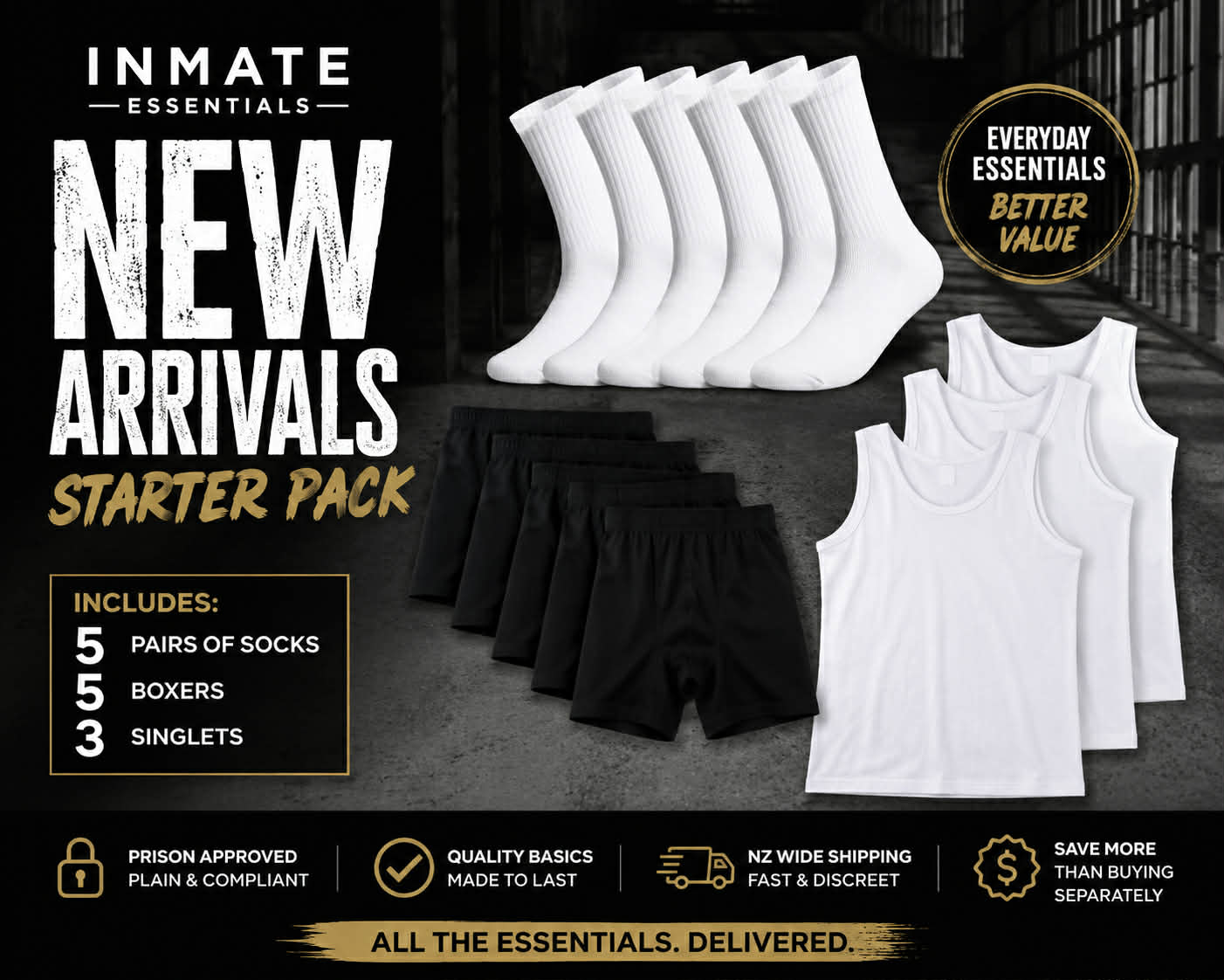 New Arrivals Starter Pack